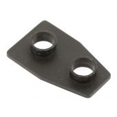 24A1198 Rubber gasket that fits with the sliding type window catches to the glass on Mini Mk1 and Mk2 models