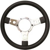 Sport Steering Wheel - 14" - Black Vinyl