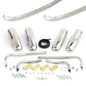 Stainless Bumper Overider & Corner Bar Kit 