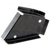 ALA5532 RH stiffening bracket fits in the boot to strengthen the rear seat belt lower mounting area on Mini Saloon models.