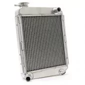 Radiator - 2 Core SuperCool - High flow - Alloy - Front Overflow