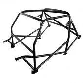 Custom Cages Mini Six Point Bolt-In Mini Roll Cage - Black