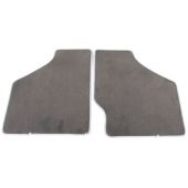 Black Floor Mats - Austin Mini to 73