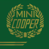 John Cooper Styling Kit - Laurels & Side Stripes - Gold