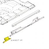 MCR21.41.02.17 LH End Repair - Subframe Crossmember - Mini Traveller LH