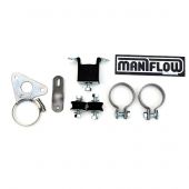 FKT01A Heavy duty fitting kit for Maniflow 1 3/4" bore single or twin box, side exit exhaust systems.