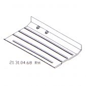 MCR11.31.04.68 RH Floor Panel Rear 1/4 with Full inner sill - Mini Mk1-5