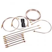 GL5002 Mini LHD Brake pipe set - Mini single line to August 1969