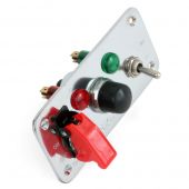Competition Starter Panel - Push button lights 2 switches