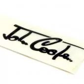 John Cooper Signature Decals - White