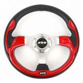 Mountney Sport Mini Steering Wheel - Red Inset