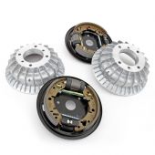 Mini Rear Brake Assembly & Superfin Brake Drums by Mini Sport