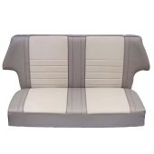 Cream - Mini Rear Seat Cover - Suffolk - Vinyl 