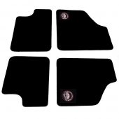 Paddy Hopkirk Mini Floor Mat Set in Black