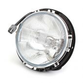 S6042 Mini 7" Quadoptic Headlight Assembly (RHD) with Rim