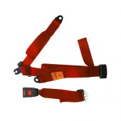 Securon Rear Static Seat Belt - Red
