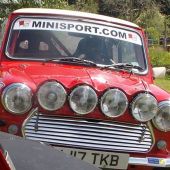 Mini Sport Small Flag Sticker