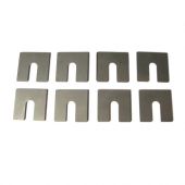 Set of 8 Mini front subframe spacer shims in stainless steel (2A4292)