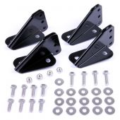 Powder coated seat brackets for Classic Mini - 2 seats