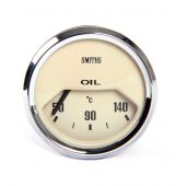 BT2240-05C Smiths Oil Temperature Gauge magnolia face & chrome bezel