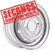 Cooper S 3.5" x 10" Steel Wheel - Silver (Wheels) Clearance Seconds 