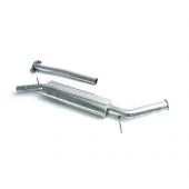 Fletcher Polished 2.5'' Side Exit Stainless Exhaust - inc CAT Link Pipe
