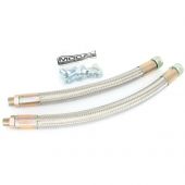 Oil Cooler Moquip Stainless Braided Hoses - 1275/Cooper S 