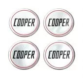 Mini Cooper Wheel Badges