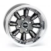 Gunmetal/Polished Rim 7 x 13 Superlight Split Rim Style Wheel 