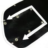 Winter Grille Cover Mk2on  - 3 open pockets type