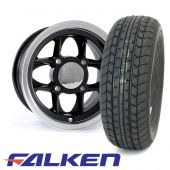 5" x 10" Mamba Alloys in Black - Falken FK07E Package