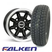 6 x 10'' Ultralite Black - Falken FK-07E Package 