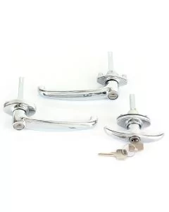 Chrome Mk2 Door Handle Set 1967-69 