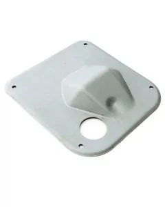 Bulkhead blanking plate with round hole for Classic Mini
