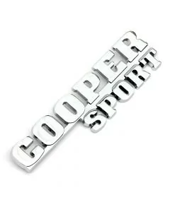 Classic Mini Chrome Cooper Sport Rear Boot Badge