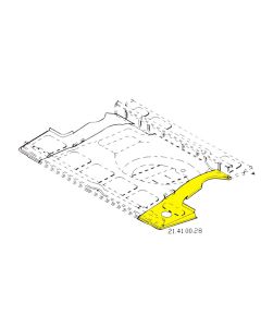 MCR21.41.00.28 RH Boot Floor Side Repair Panel Mini Traveller