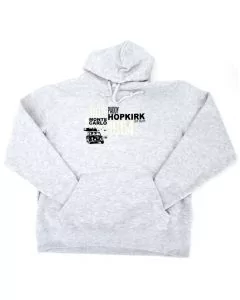 Paddy Hopkirk Monte Carlo Celebration Hoody in Heather Grey
