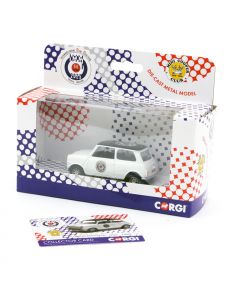 LIMITED EDITION Corgi MIni die-cast souvenir model produced exclusively for the IMM 2025.