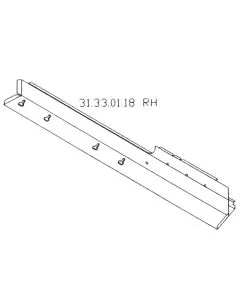MCR31.33.01.18 RH Sill Inner & Outer Complete - Mini Mk1-3 Van & Pick-up