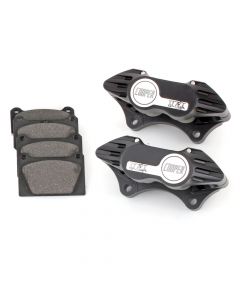 Cooper 8.4" Std 4 pot Alloy Caliper and Pad Kit - Black