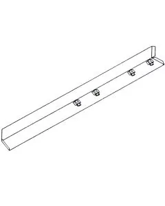 MCR21.31.04.27 Left side inner sill for Mini Traveller and Estate models