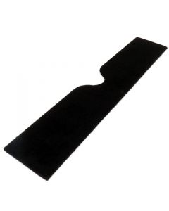 Black Speaker Board - 9" x 5" Oval Speaker Holes