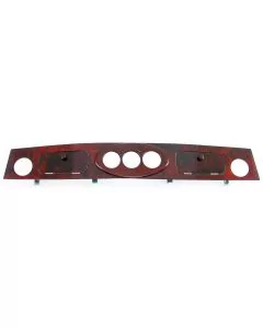 Burr Walnut 3 Rover Clock Centre Dashboard 