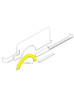 MCR21.14.00.48 RH Rear Wheelarch Repair Surround Traveller & Van