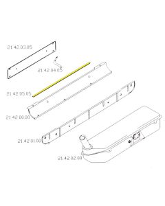 MCR21.42.05.05 Rear Seam cover Mini Van, Traveller, Pick Up