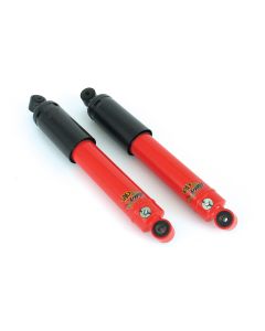 SPANGM1-158RMS Spax red adjustable Mini front shock absorbers each 