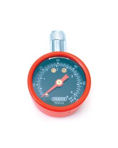 Draper Hand Held Tyre Pressure Gauge 