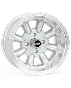 7 x 13 Minilight Wheel - Silver/Polished Rim