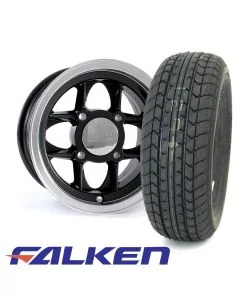 5" x 10" Mamba Alloys in Black - Falken FK07E Package