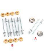 13H743SET 10 x Rivets for door moulding (14A9774 LH, 14A9773 RH) on Mini Mk1-2 models